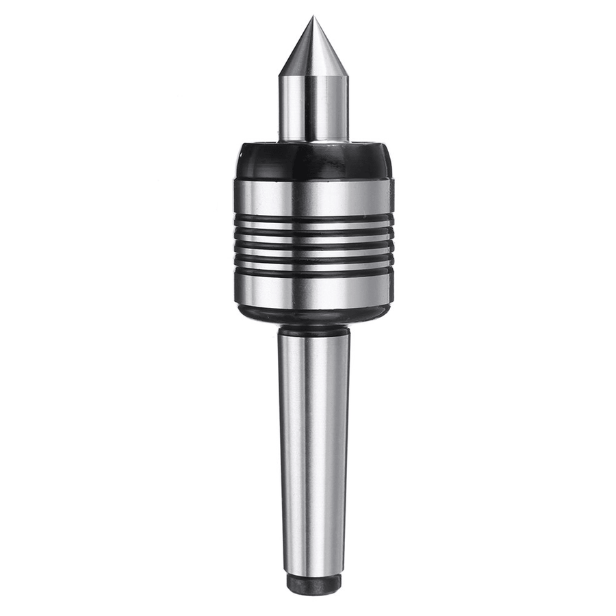 MT2 0.02 Inch Accuracy Steel Lathe Live Center Taper Tool Triple Bearing - MRSLM