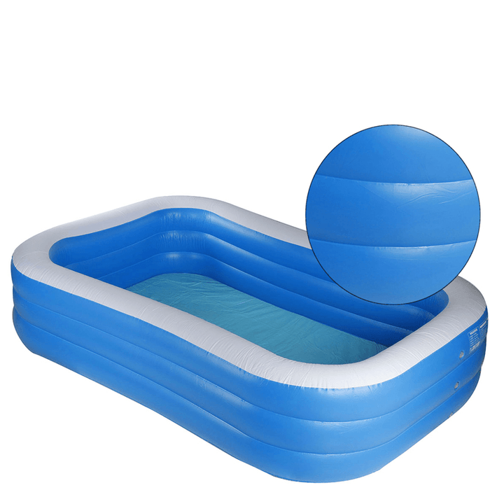 PVC Thickened Children'S Inflatable Swimming Pool Children'S Pool Capacity Large Bath Tub Outdoor Indoor - MRSLM