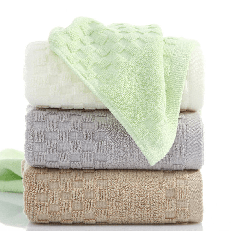 KC-BR226 Pure Thicken Super Absorbent Towel 100% Cotton Hand Beach Towels Pattern - MRSLM