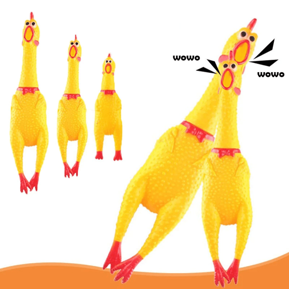 Screaming Chicken Dog Toys Squeeze Sound Pet Cat Toy Dogs Toys for Large Dogs Pet Toy Supplies Small Dogs - MRSLM