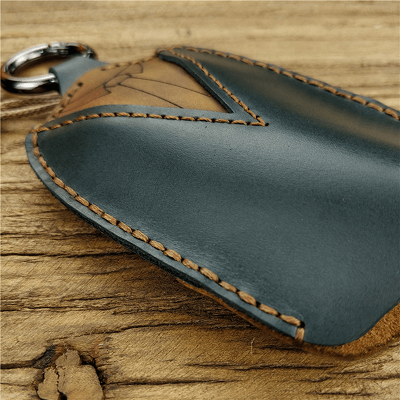 Men Genuine Leather Casual Creative Clothing Shape Key Set Casual Car Key Case/Bag for Men - MRSLM