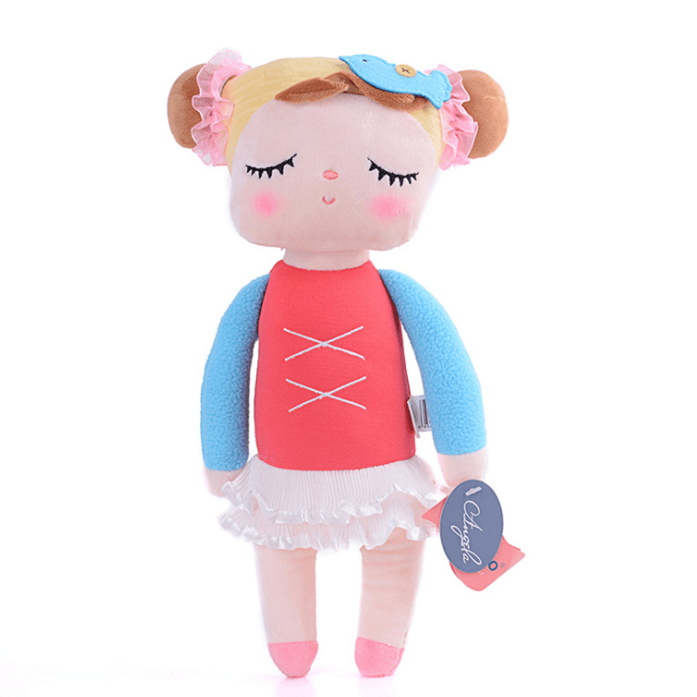 Metoo 12Inch Angela Lace Dress Rabbit Stuffed Doll Toy for Children - MRSLM