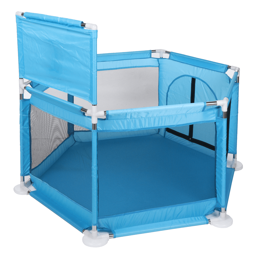 Baby Portable Children'S Playpen Folding Child Fence Child Safety Barrier Ball Pool Kids Bed Fence Playpen Dry Pool for Children - MRSLM