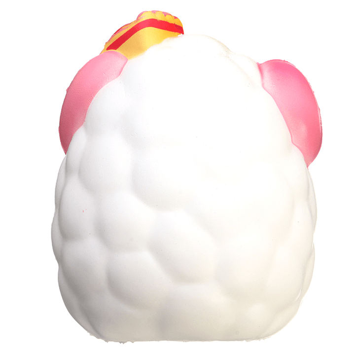 Squishyshop Huge Strawberry Sheep Squishy 19CM Jumbo Slow Rising Collection Gift Decor Giant Toy - MRSLM