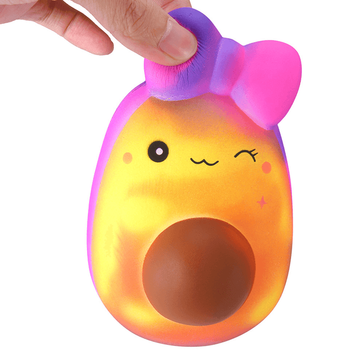 Slow Rebound Toys Temperature Change Color Fruit Bow Squishy Temperature Change Toys - MRSLM