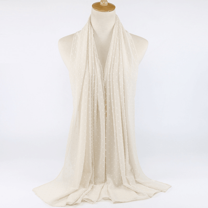 Thick Chiffon Long Scarf - MRSLM