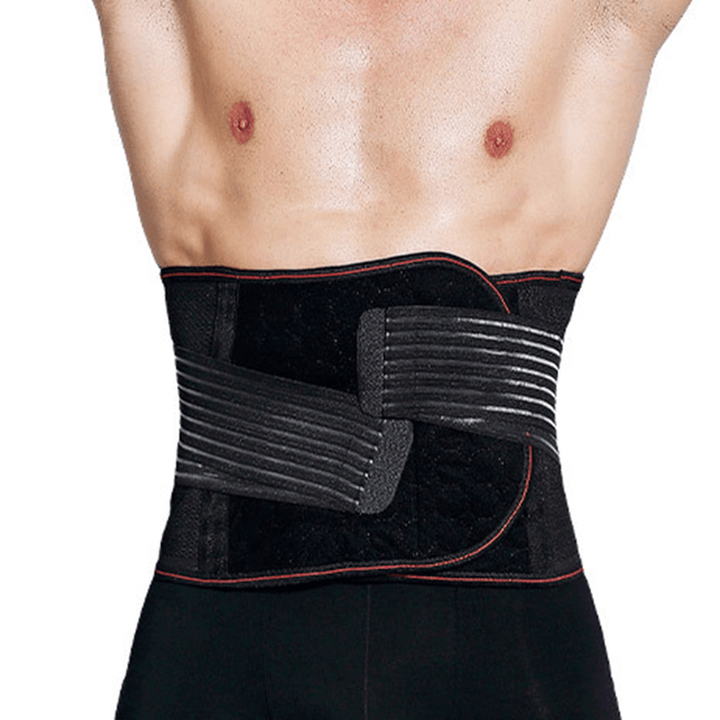 Men Elastic Belt Belly Body Sculpting Slim Trainning Waistband - MRSLM