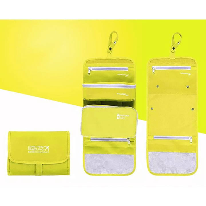 Honana HN-TB21 Detachable Travel Toiletry Bag Waterproof Oxford Cosmetic Organizer Storage Bag - MRSLM