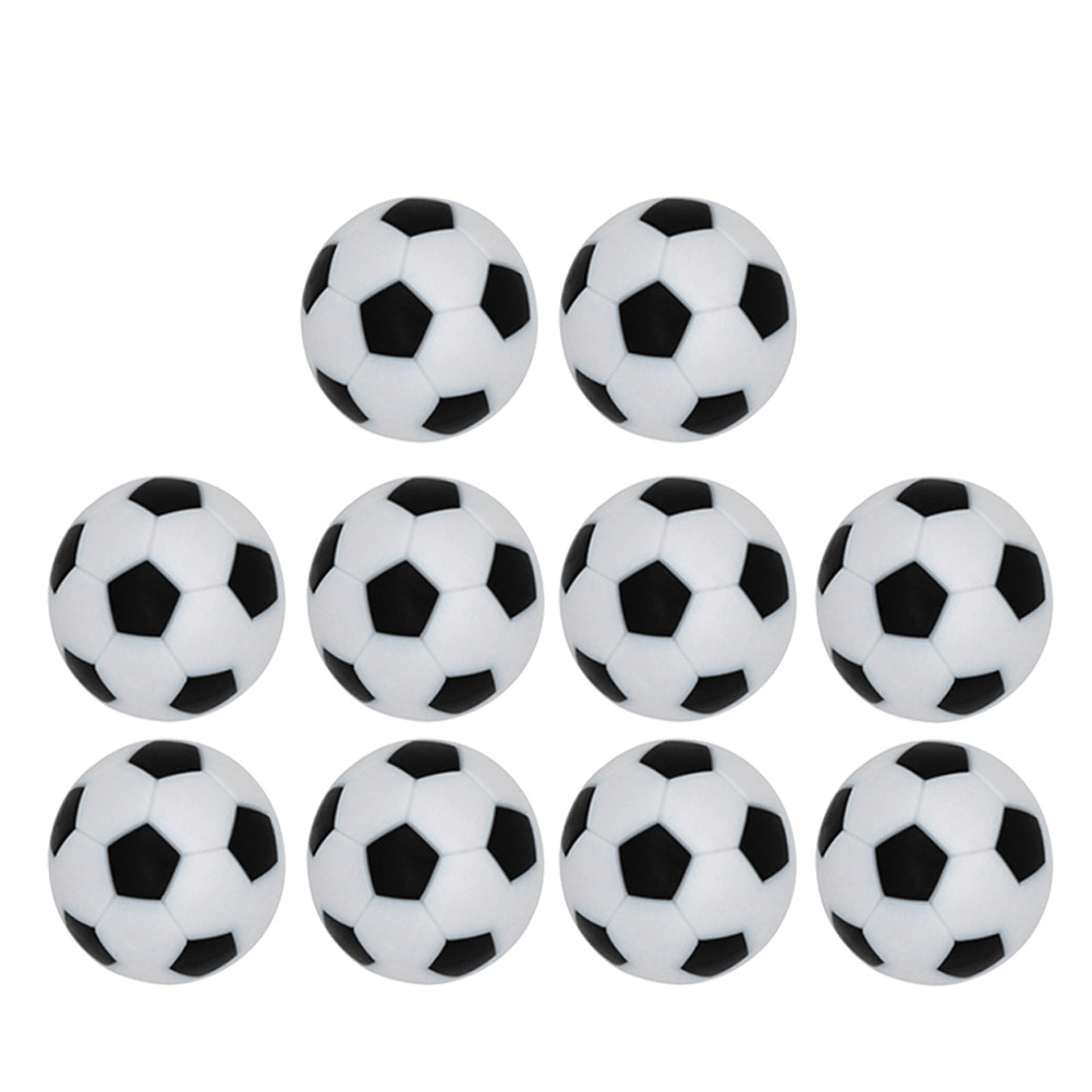 10 Pcs 32Mm Table Soccer Resin Tabletop Game Football Indoor Games Table Football - MRSLM