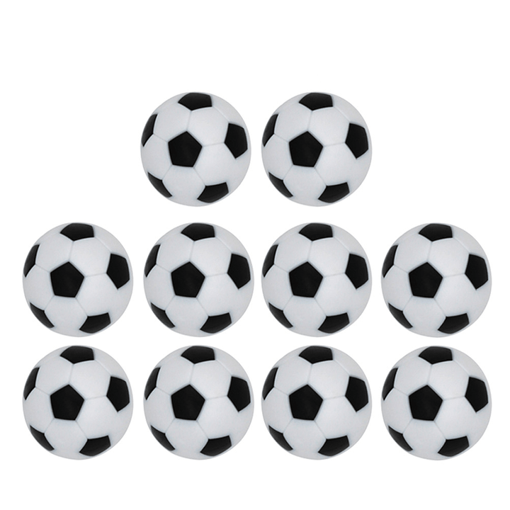 10 Pcs 32Mm Table Soccer Resin Tabletop Game Football Indoor Games Table Football - MRSLM