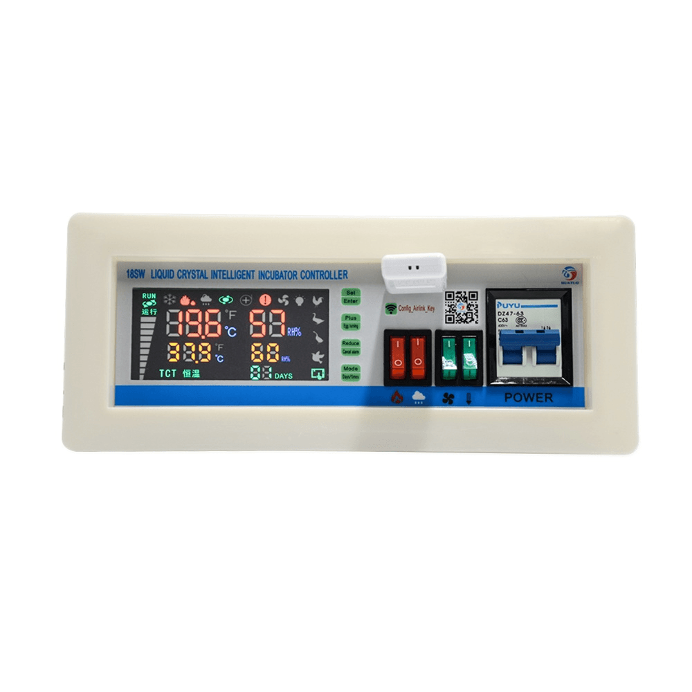 XM-18SW Intelligent Incubator Wifi Remote Intelligent Incubation Control System Temperature Humidity Control - MRSLM