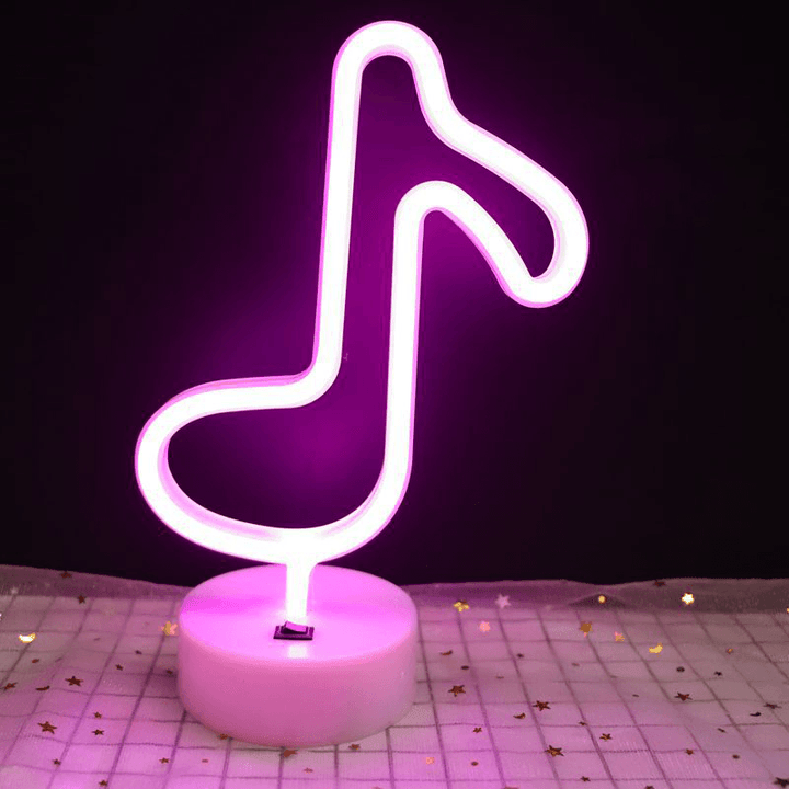 Upgrade Neon Night Light Rabbit Vibrato Anchor Bigmouth Bird Creative Night Light Spot - MRSLM