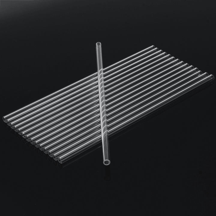 10Pcs 250Mm OD 7Mm 2Mm Thick Wall Borosilicate Glass Blowing Lab Tube - MRSLM