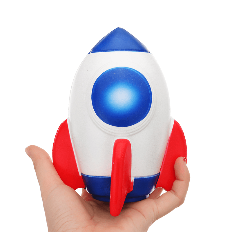 Simela Squishy Rocket 14.5Cm Slow Rising Toy Gift Collection with Packing - MRSLM