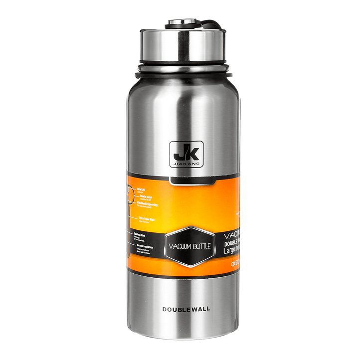 800Ml Portable Insulated Vacuum Cup Stainless Steel Thermos Water Bottle Outdoor Sports Kettle - MRSLM