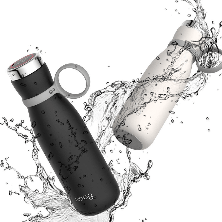 3Life 108 Smart LED TEMP Display Magnetic Charging 400ML Vacuum Fask Portable Insulation Water Bottle Waterproof Bottle - MRSLM