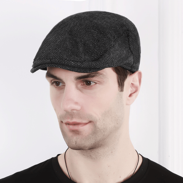 Men'S Creative Cotton Simple Beret - MRSLM