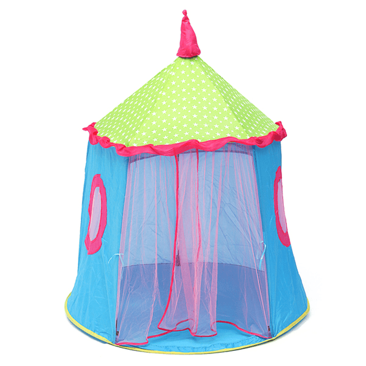 137 X 140CM Portable Princess Tent Indoor Outdoor Children Toy Mini Wigwam - MRSLM