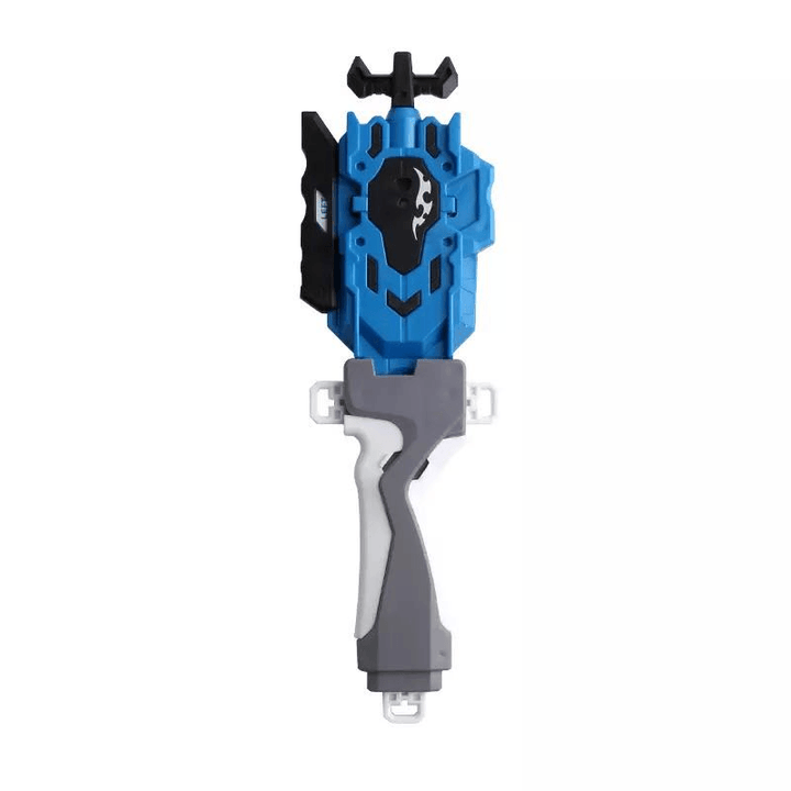 Burst Gyro Accessories Two-Way Pull Cord Launcher Left and Right Double Swivel Pull Ruler Launcher Handle Children'S Toys - MRSLM