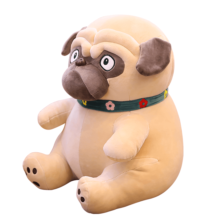 40-65CM Sand Dogs Doll Stuffed Simulation Dogs Plush Sharpei Pug Lovely Puppy Pet Toy Plush Animal Toy Children Kids Birthday Christmas Gifts - MRSLM