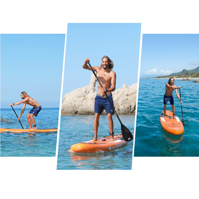 Aqua Marina 330*81*15CM Inflatable Surfboard Stand up Paddle Surfing Board Water Sport Board - MRSLM