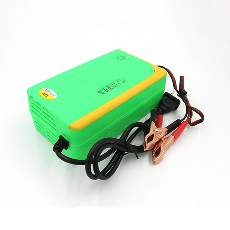 BIKIGHT 001 12V 6A Motorcycle Electric Bicycle 20-60AH Lead Acid Battery Charger Pulse Smart Charger - MRSLM