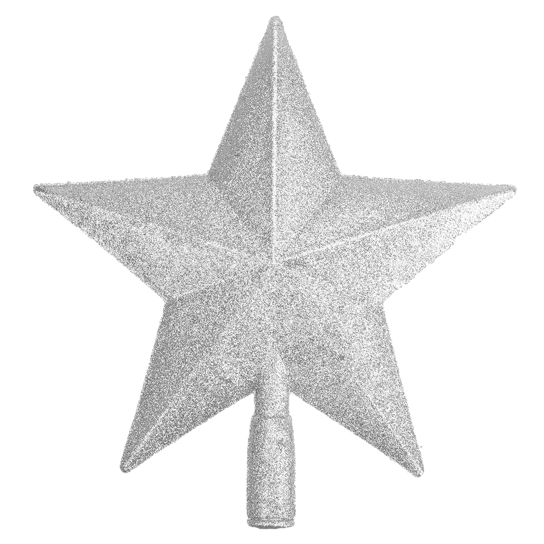 Christmas Tree Top Sparkle Star Glittering Hanging Christmas Tree Topper Decoration Ornaments Home Decor - MRSLM