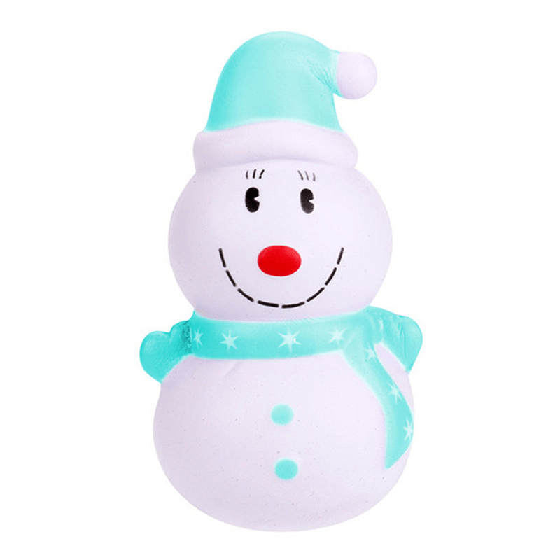 SWEETY Squishy Snowman Christmas Slow Rising Kawaii Squishy 12Cm Scented Toys - MRSLM