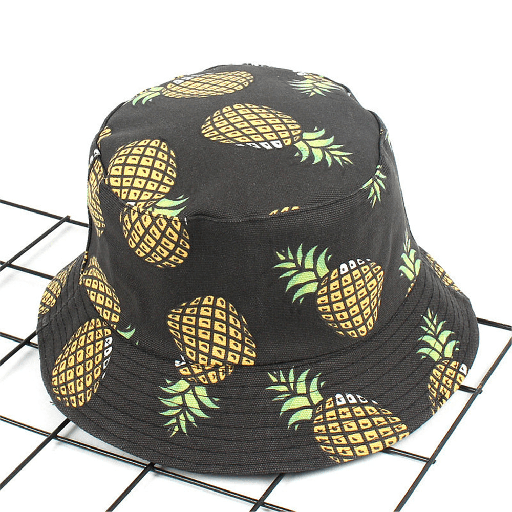 Women Summer Causal Fruit Printed Fisherman Hats - MRSLM