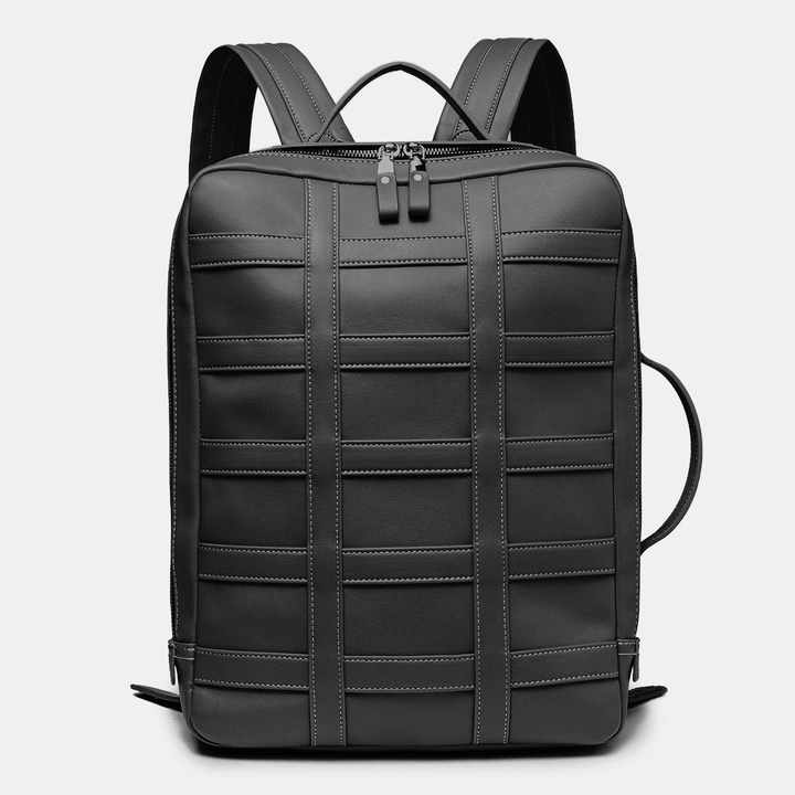 Men Large Capacity Multifunctional Business Bag Backpack Handbag Office Work - MRSLM