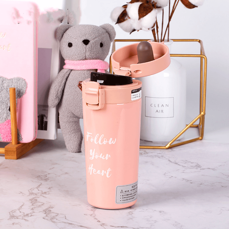 Bear Doll Girl Gift A5 Notebook Thermos - MRSLM