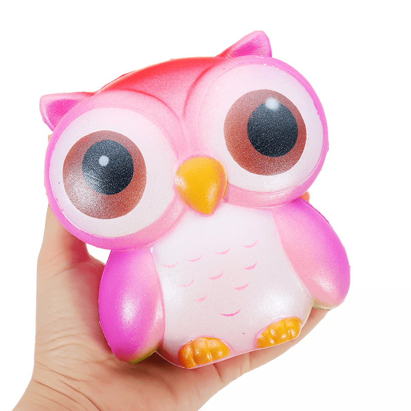 Galaxy Owl Squishy 12.5*12*7Cm Sweet Soft Slow Rising Collection Gift Decor Toy Original Packaging - MRSLM