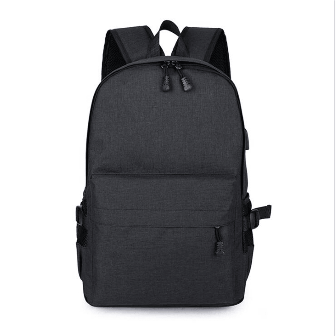 15L Outdoor USB Anti-Theft Backpack Rucksack Laptop Bag School Shoulder Bag Camping Travel - MRSLM