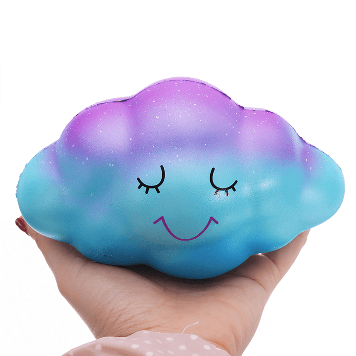 16CM Star Clouds Cute Squishy Slow Rising Phone Straps Bread Cake Kid Toy Original Packaging - MRSLM