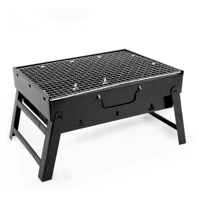 Ipree® Folding BBQ Grill Portable Charcoal Grill Stainless Steel Cooking Stove Camping Picnic - MRSLM