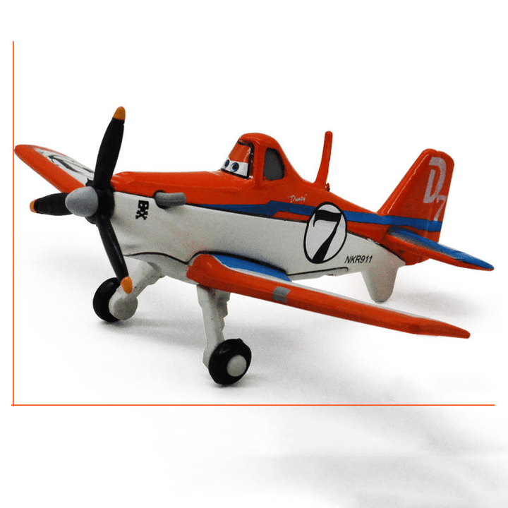 Aircraft General Mobilization Dust Model Alloy Metal Cartoon Datis Children'S Toy Fighter Collection Decoration - MRSLM