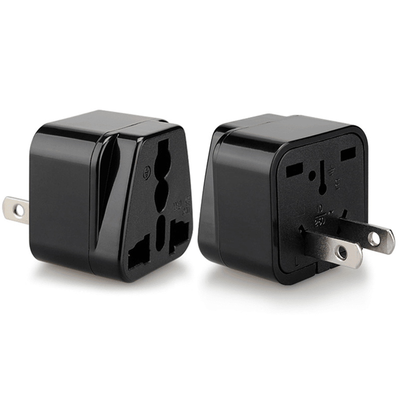 Ipree® Universal US/EU Plug Adapter American European Power Plug Adapter AU EU to US UK USA Adapter Plug Travel Plug Converter - MRSLM