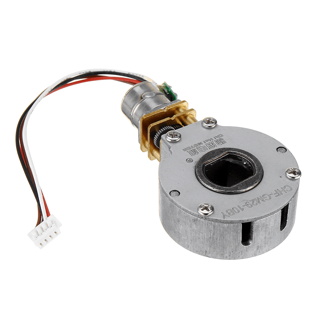 CHS-GM29-10BY DC 5V Micro Stepping Gear Motor Permanent Magnet Brushless Stepping Secondary Variable Speed Motor - MRSLM