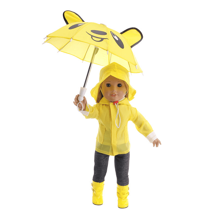 18 Inch American Girl Accessories Doll Umbrella Set - MRSLM