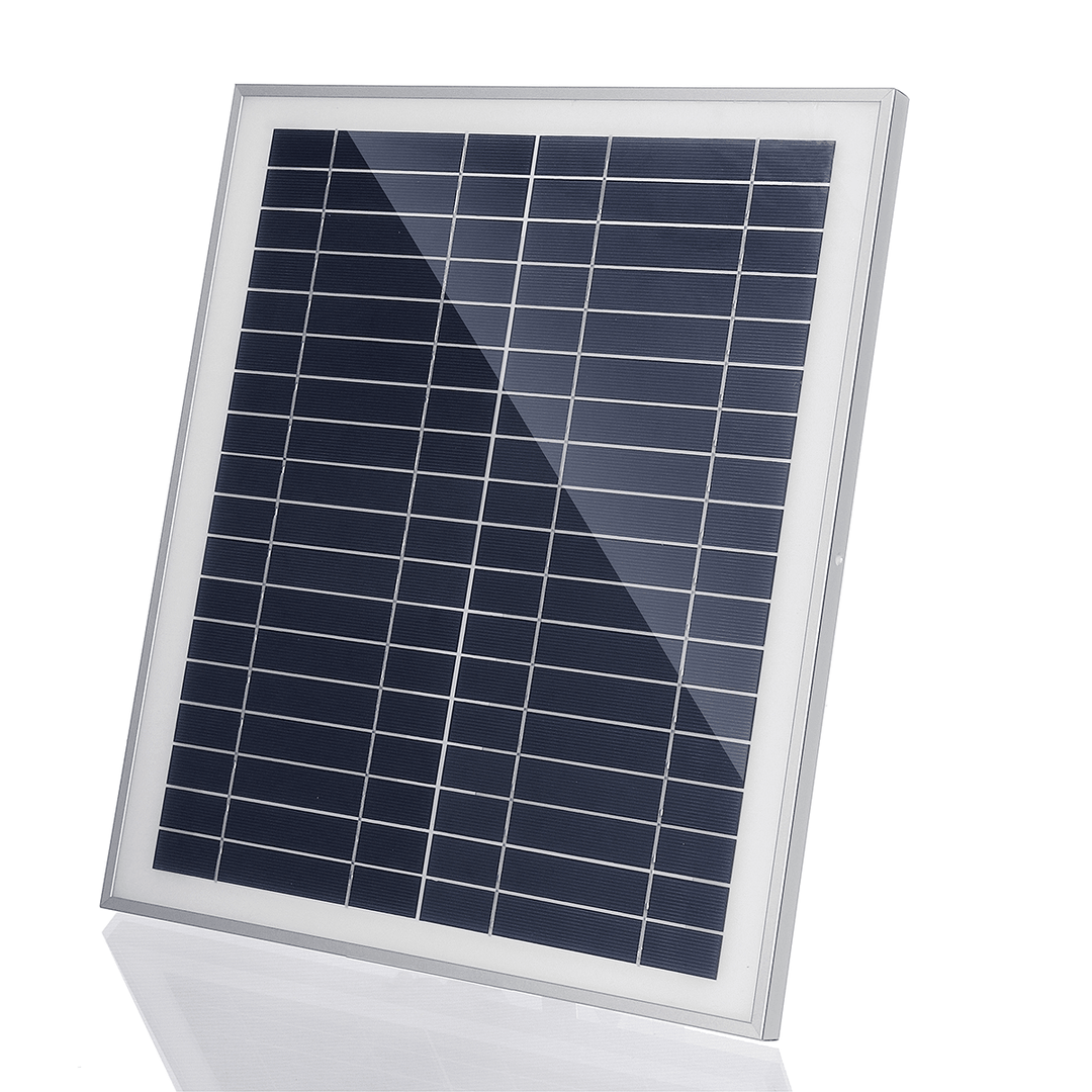 25W Portable Solar Panel Kit DC USB Charging Double USB Port Suction Cups Camping Traveling - MRSLM