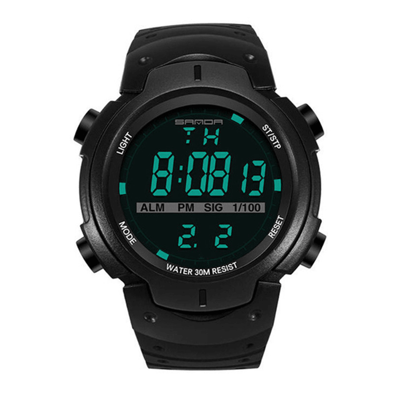 SANDA 269 Digital Watch Luminous Motion Timing Stopwatch Calendar Alarm Watch Outdoor Sport Watch - MRSLM