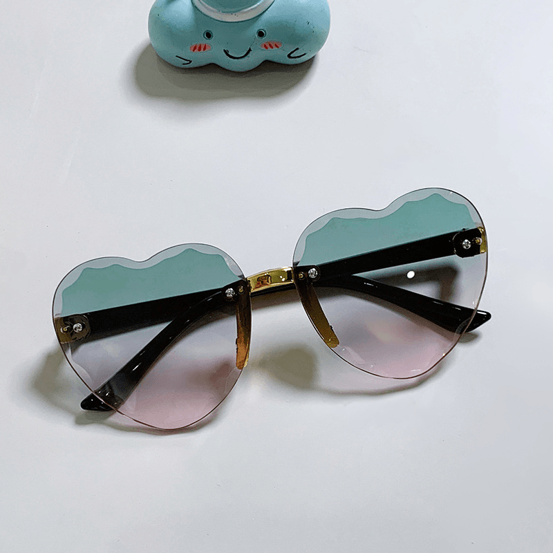 Women'S Heart-Shaped Summer UV Protection Sunglasses - MRSLM