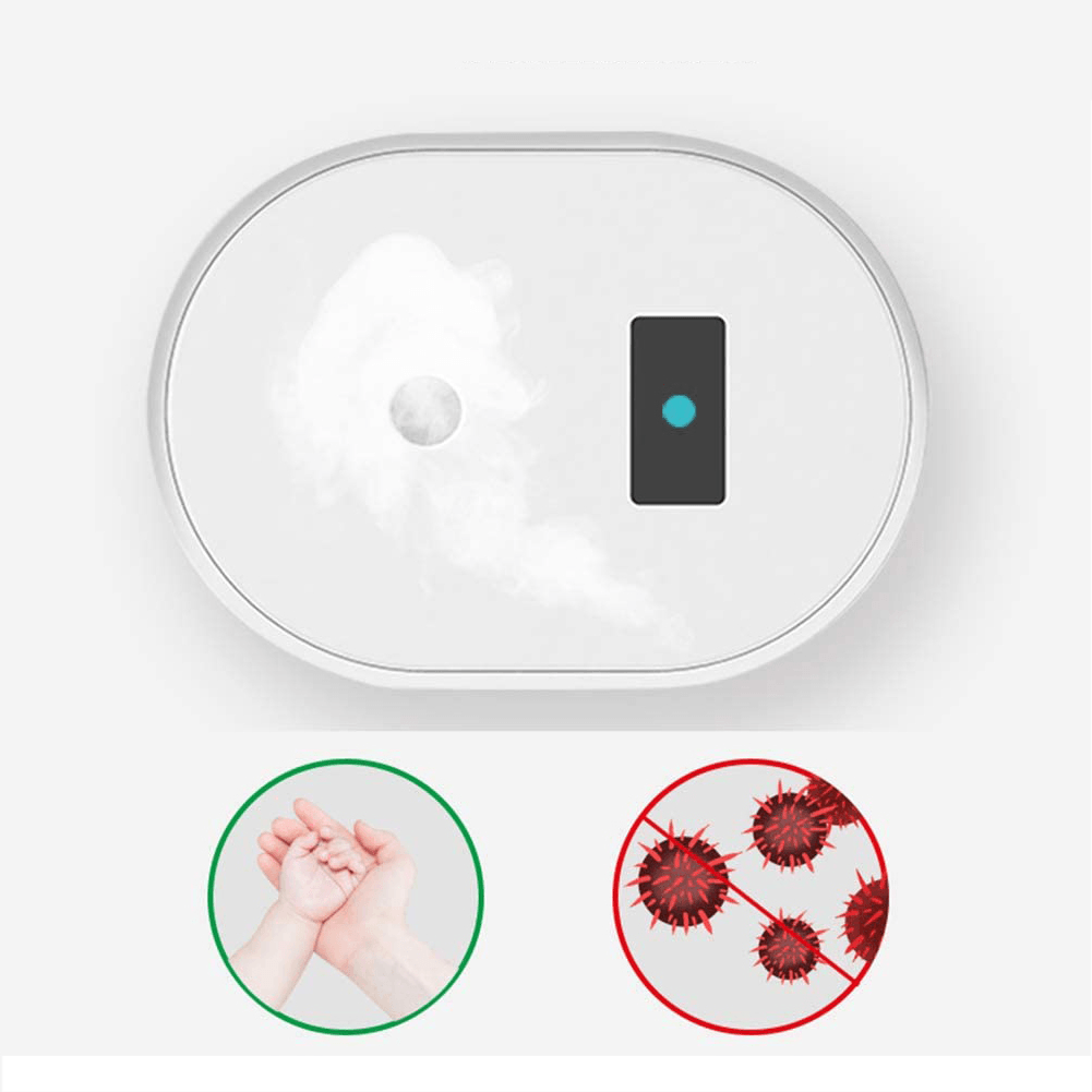 100Ml Touchless Automatic Alcohol Sprayer Dispenser Infrared Sensor Mist Spray Intelligent Induction USB Charging Liquid Hand Sterilizer - MRSLM