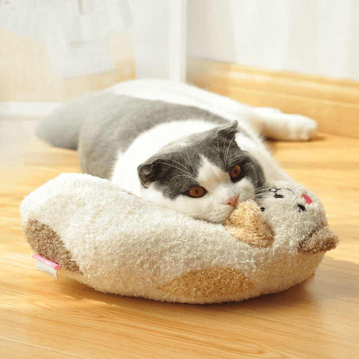 Cat Toy Pillow Shaped Funny Funny Stick Pet Supplies - MRSLM