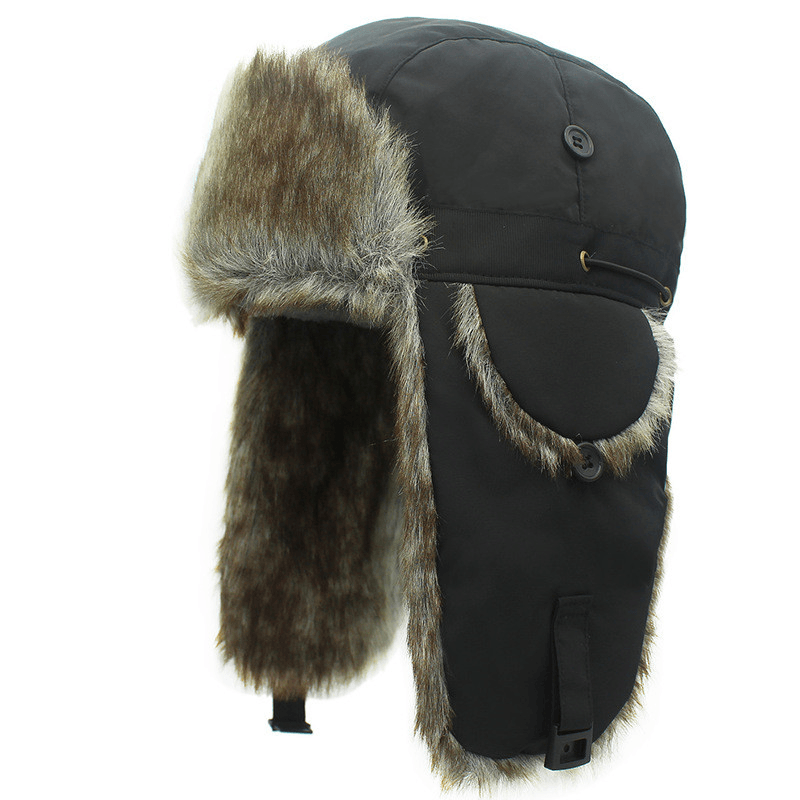 Outdoor Autumn and Winter Warm Lei Feng Hat Men - MRSLM