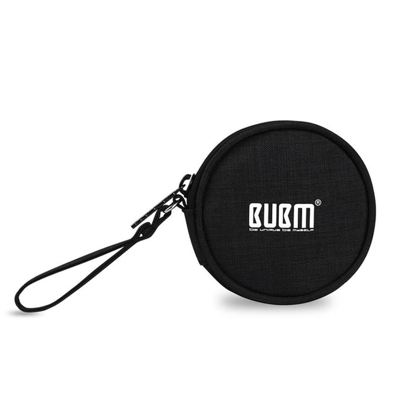 BUBM Travel Carrying Case for Small Electronics and Accessories Earphone Earbuds Cable Change Purse - MRSLM