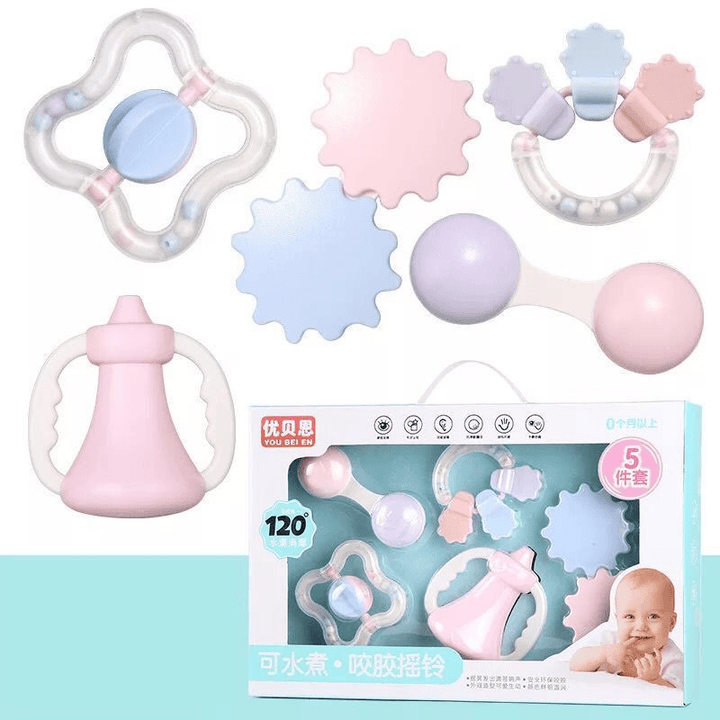 Baby Rattle Educational Toys Rattle Gift Set - MRSLM