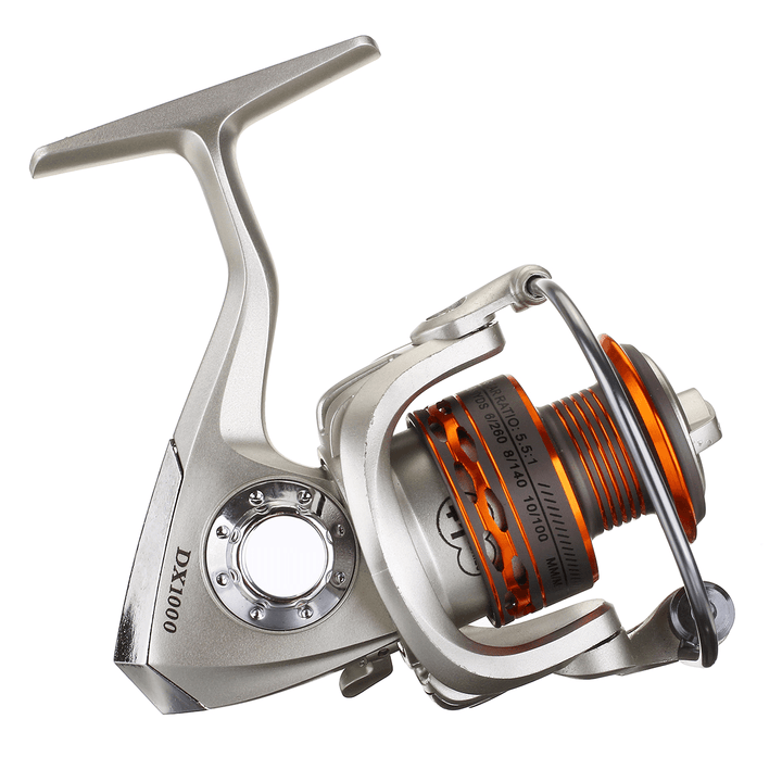 ZANLURE 12+1 5.5:1 Spinning Wheel Full Metal High Speed Long-Distance Fishings Sea Pole Wheels Fishing Reel - MRSLM