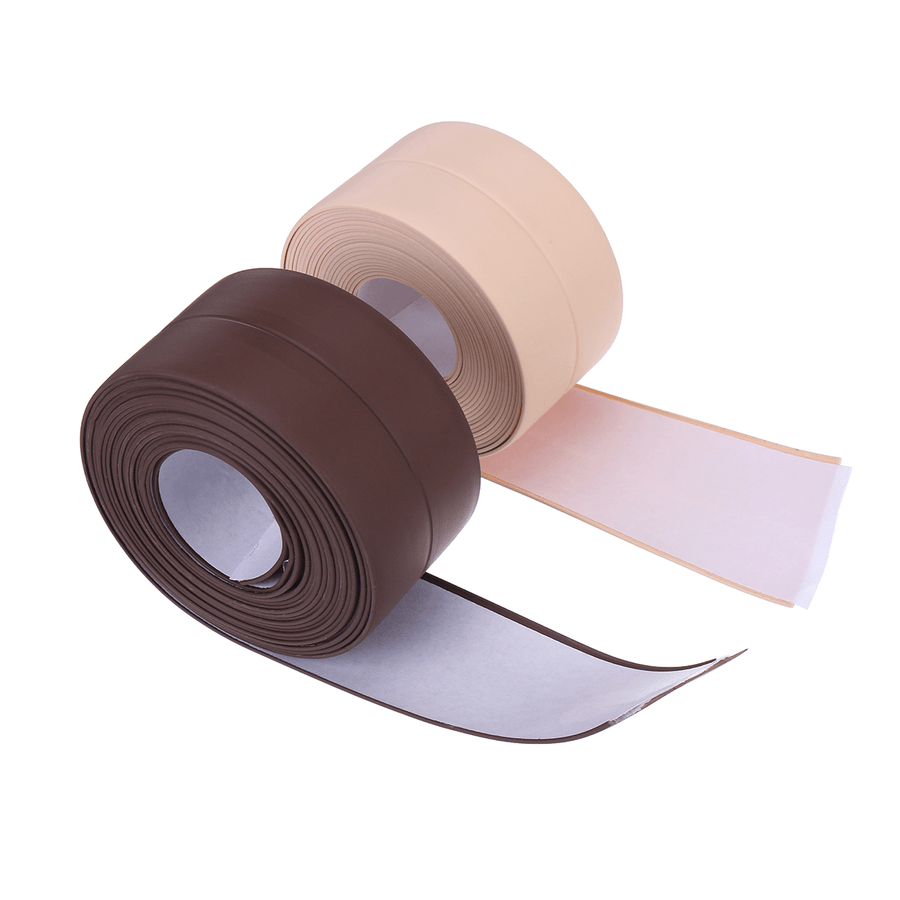 Waterproof Tape Kitchen Bathroom Toilet Sink Wall Corner PVC Sealing Strip - MRSLM