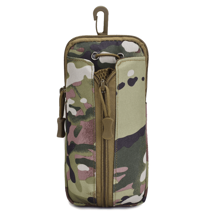 ZANLURE Military Nylon Waterproof Tactical Bag Portable Kettle Bag Phone Bag Waist Bag - MRSLM